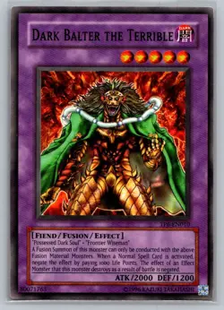 1996 Yu-Gi-OH! Dark Balter the Terrible TP6-EN010 - Image 1