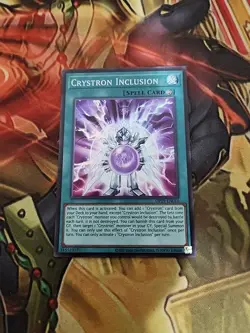 Crystron Inclusion OP29-EN010 Super Rare 1st Edition NM Yugioh - Image 1