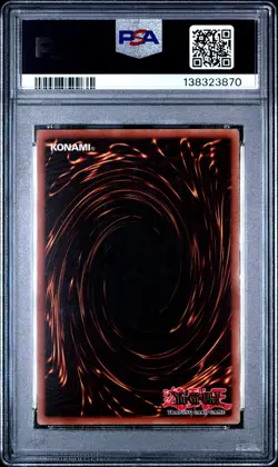 2002 YU-GI-OH! STARTER DECK: YUGI #006 DARK MAGICIAN PSA 7 - Image 2