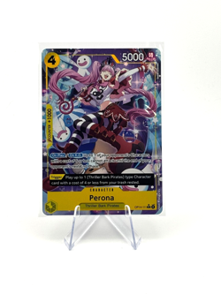Perona - OP14-111 (Alternate Art) One Piece The Azure Sea's Seven Foil English - Image 1