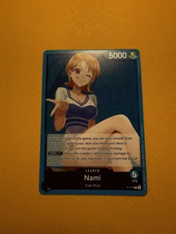 Nami (Promo Leader) P-117 | One Piece ENGLISH Near Mint Blue - Image 1