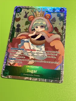 One Piece Kingdoms Of Intrigue Sugar OP04-024 SR English - Image 2