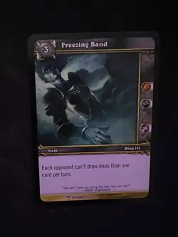 FOIL Freezing Band World of Warcraft TCG Legion 271/319 - Image 2