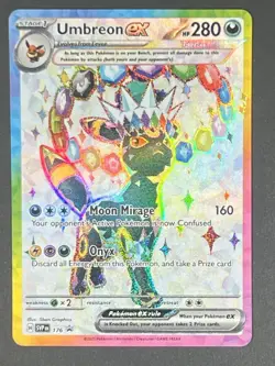 Umbreon ex SVP176 Sv: Scarlet & Violet Promo Cards Holo Pokemon Black Star Bulk - Image 1