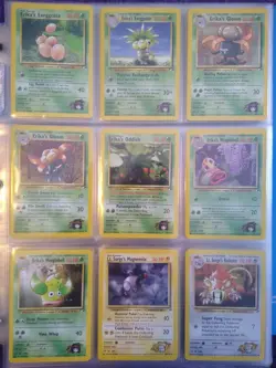 Pokemon Gym Heroes All Common & Uncommon (Mostly LP) - 90 cards - Pokemon Cards - Image 2