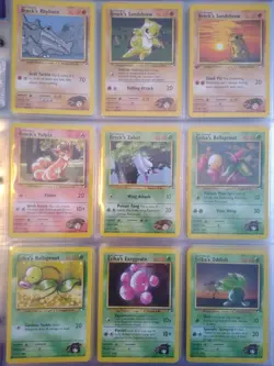 Pokemon Gym Heroes All Common & Uncommon (Mostly LP) - 90 cards - Pokemon Cards - Image 5