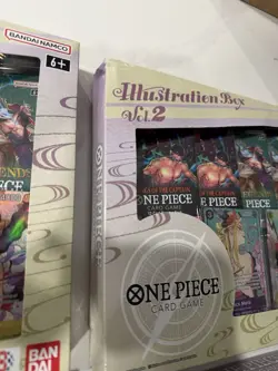 4x Bandai One Piece Card Game Illustration Box Volume 2 - Factory Sealed - Image 3