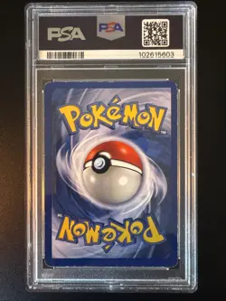 Pokemon Gyarados Holo Shadowless Rare TCG Base Set Card PSA 4 - Image 2