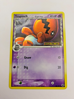 Pokemon Card - Reverse-Holo Trapinch 68/101 EX Dragon Frontiers *GD* Common - Image 1