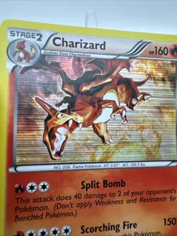 Charizard Legendary Treasures 19/113 Holo Rare LP Pokemon Card - Image 2