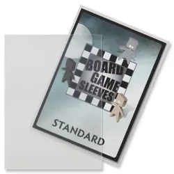 100 Board Game Card Sleeves Arcane Tinman Standard Non-Glare Clear Smooth Holder - Image 2