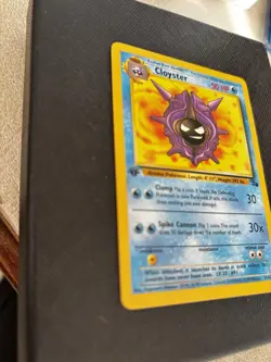 Cloyster Fossil 1st Edition 32/62 WOTC Vintage 1999 Pokemon Card - Image 4