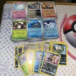 Reverse Holo Pokemon Card Bundle - 600+ Cards From Scarlet & Violet Sets - Image 1