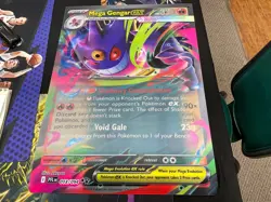 Pokemon Mega Charizard Gengar Ex Lenticular Phantasmal Flames Promo Jumbo Card - Image 1