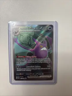 Pokemon TCG Team Rockets Crobat EX 217/182 Destined Rivals Ultra Rare Holo Card - Image 3