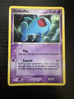 Wobbuffet Pop Series 4 Holo 16/17 Pokemon MP 2006 Pokemon Trading Card Single - Image 1