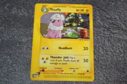 Flaaffy Pokemon Card 77/165 Expedition Base Card,Christmas Tree,2002 Pokemon TCG - Image 1