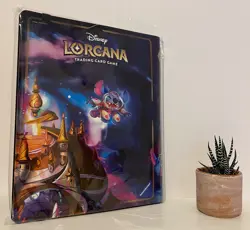 NEW Lorcana Stitch Card Binder Portfolio Azurite Sea Gift Set - Holds 252 Cards - Image 1