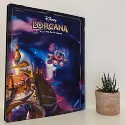 NEW Lorcana Stitch Card Binder Portfolio Azurite Sea Gift Set - Holds 252 Cards - Image 3