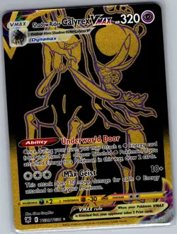Shadow Rider Calyrex VMAX TG30/TG30 Astral Radiance - Pokemon Card - NM - Image 1