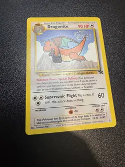 Dragonite #5 Black Star Promo NM/LP Pokemon Card WOTC 1999 WB First Movie - Image 2