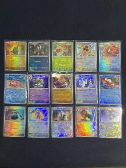 Pokemon Prismatic Evolution Masterballs - 15 Card Lot - All NM - Image 1