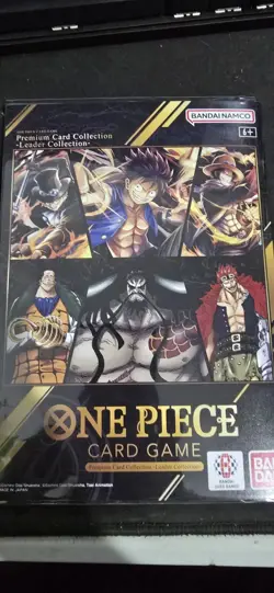 One Piece Card Game TCG - English Premium Card Leader Collection Sealed - Image 1
