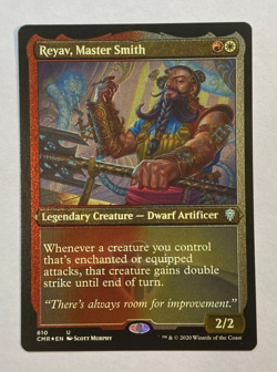 MTG - Reyav, Master Smith - Etched Foil - Commander Legends - Image 1