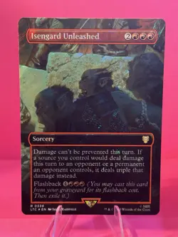 Isengard Unleashed (Borderless) (Surge Foil) Commander: the Lord of the... - Image 1