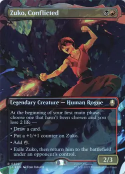 Zuko, Conflicted (Borderless) R Avatar: The Last Airbender 302 NM - Image 1