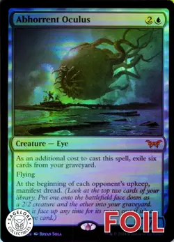 MTG Abhorrent Oculus (42) | NM Foil | Duskmourn: House of Horror {DSK} - Image 1