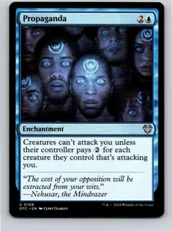 Magic the Gathering Propaganda Outlaws of Thunder Junction Commander MTG - Image 1
