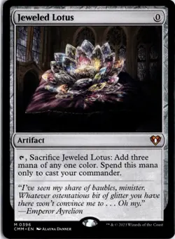 Jeweled Lotus M Commander Masters 396 NM - Image 1