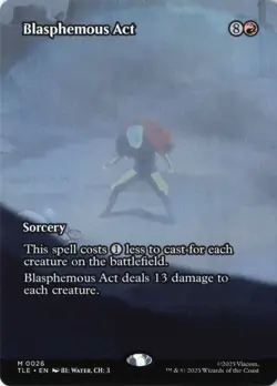 Blasphemous Act (Borderless) M Avatar: The Last Airbender: Eternal-Legal 26 NM - Image 1