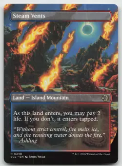 Steam Vents (Borderless) R Normal Lorwyn Eclipsed 348 NM - Image 2