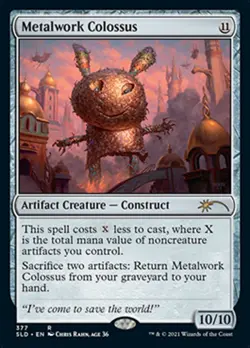 MTG Metalwork Colossus (V.1) (en Near Mint) - Image 1