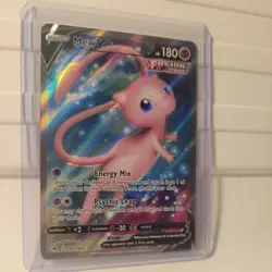 Pokemon Fusion Strike Mew v Ultra Holo Rare Full Art 250/264 - Image 1