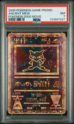 2000 POKEMON GAME MOVIE ANCIENT MEW POKEMON 2000 MOVIE PSA 7 - Image 1