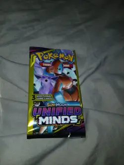 Pokemon Tcg 2020 Dragonite Tin w/ 10 Mini Packs SEALED + Unified Minds Mini Pack - Image 2