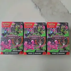 3 Packs Of Pokemon TCG Shrouded Fable Booster Bundle Sealed English - Image 1