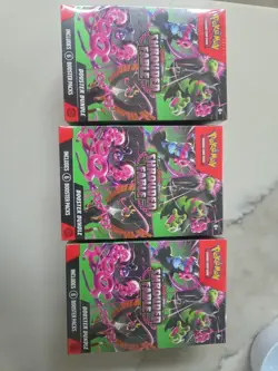3 Packs Of Pokemon TCG Shrouded Fable Booster Bundle Sealed English - Image 3