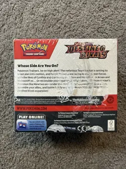 Pokemon TCG- Destined Rivals Booster Box 36 Packs- Factory Sealed (Small Slit) - Image 4