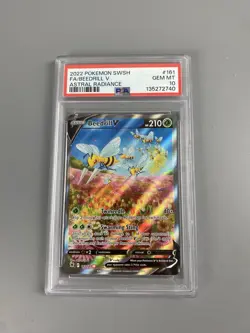 Pokemon Beedrill V Astral Radiance Full Alt Art #161 PSA 10 Gem Mint - Image 1