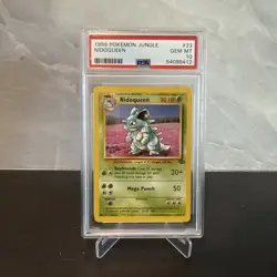 Pokemon WOTC Jungle Nidoqueen Unlimited #23/64 PSA 9 Rare 1999 - Image 1