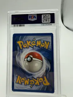 2000 Pokemon Meowth- Holo Game Boy Black Star #10 PSA 8 - Image 2
