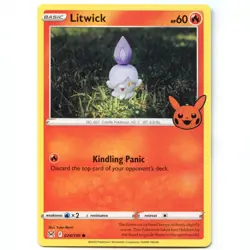 Litwick | 024 | Pokemon, Lost Origin, Trick or Trade Halloween, 2022 - Image 1