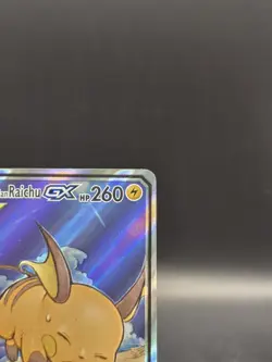 Pokemon Raichu & Alolan Raichu GX 221/236 Tag Team Alt Art Unified Minds Read - Image 3