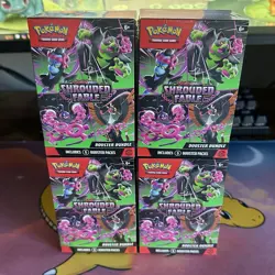 Pokemon TCG: Shrouded Fable Booster Bundle (LOT OF 4) - Image 1