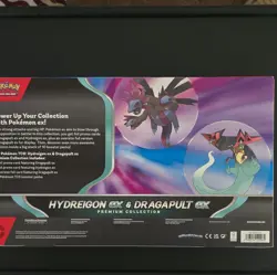 Pokemon TCG Hydreigon EX & Dragapult EX Premium Collection Box - New Sealed - Image 2