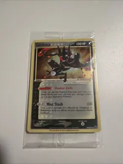 Pokemon Greninja Gold Star Promo Holo SWSH144 Celebrations SEALED - Image 1